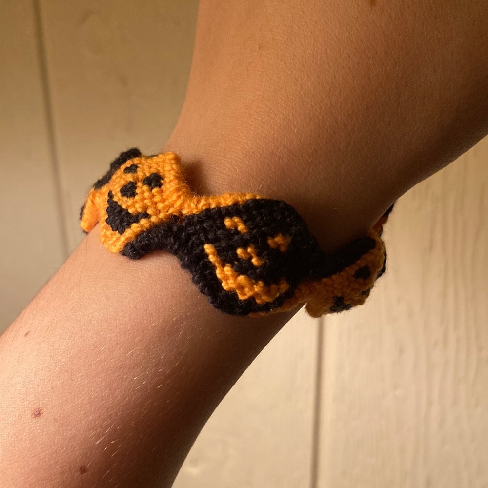 Handmade Halloween bracelet